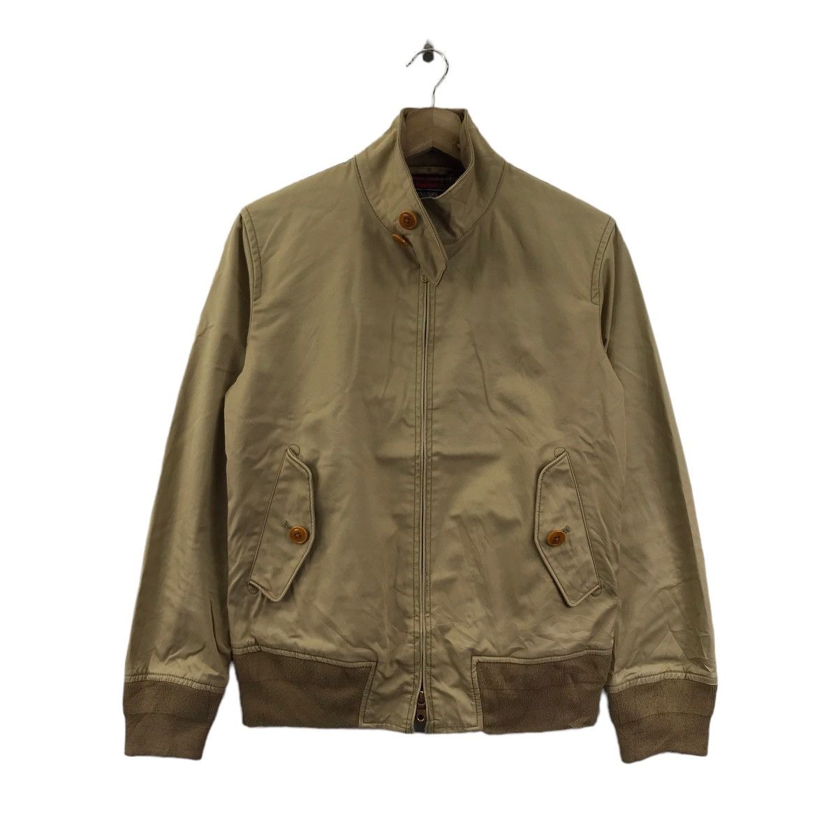 Japanese Brand BEAMS Japanese Brand Wool Bomber Jacket Size US S / EU 44-46 / 1 - 1 Thumbnail