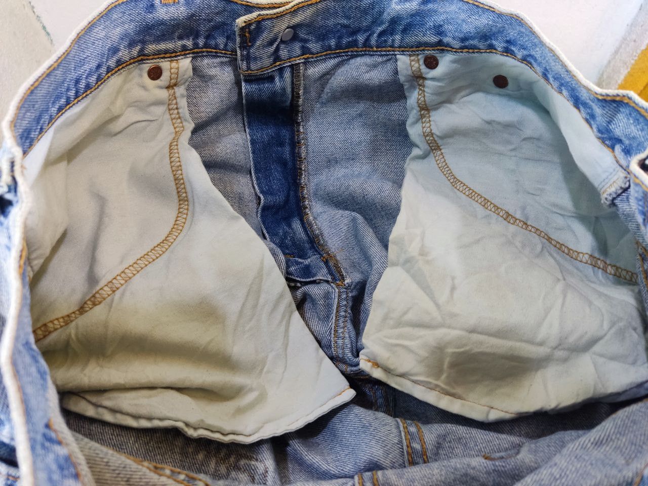 Levi's vintage levis 550 relaxed fit denim Size US 38 / EU 54 - 4 Thumbnail