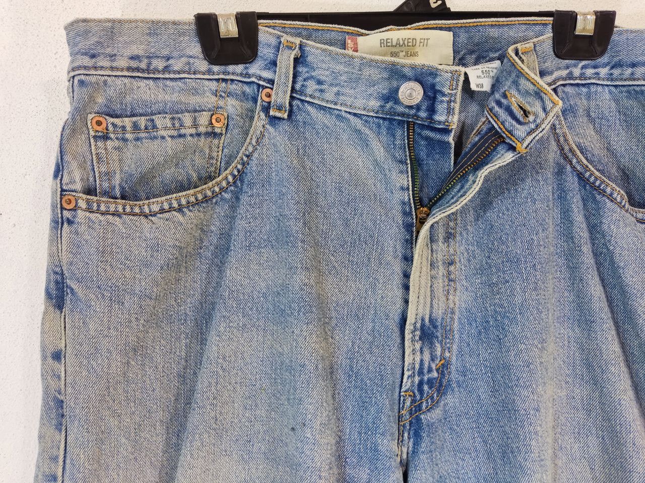 Levi's vintage levis 550 relaxed fit denim Size US 38 / EU 54 - 6 Thumbnail