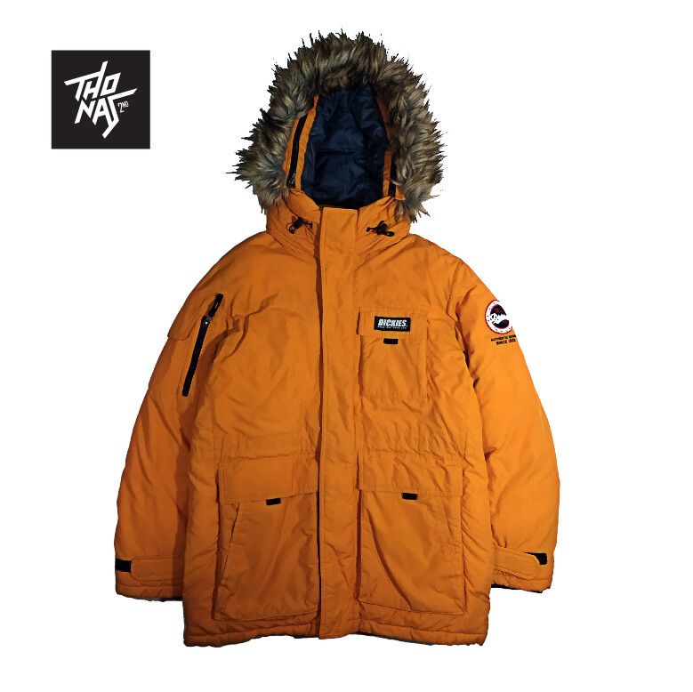 Outdoor Style Go Out! Dickies Solid Heavy Coat Padded Jacket | Grailed