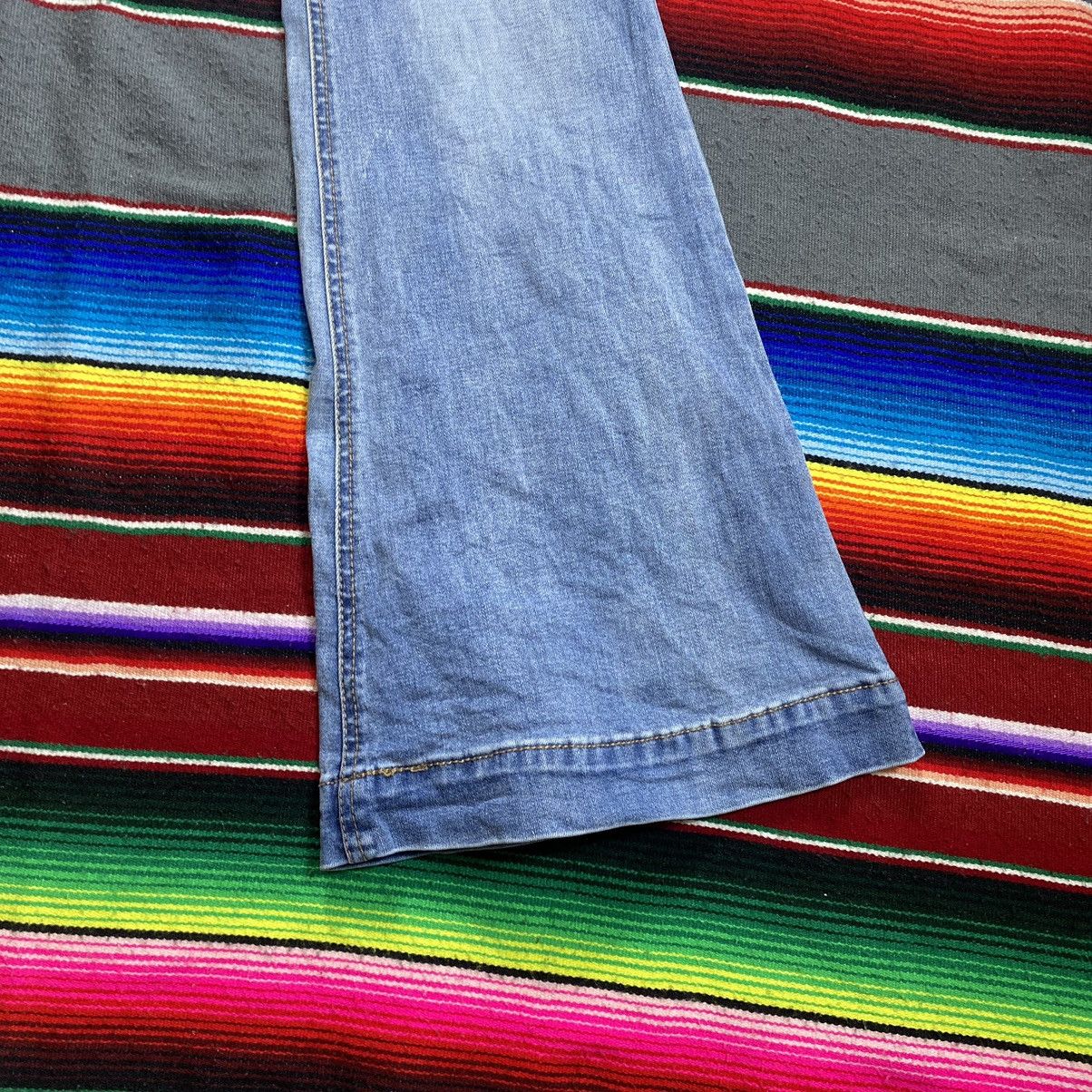 Vintage Vintage Faded Wash Bell Button Baker Stretchable Pants Size 32" / US 10 / IT 46 - 5 Thumbnail