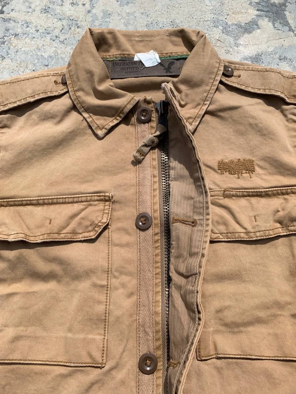 American Eagle Outfitters Vintage Germany Flag Patch Field Jacket Size US M / EU 48-50 / 2 - 9 Thumbnail