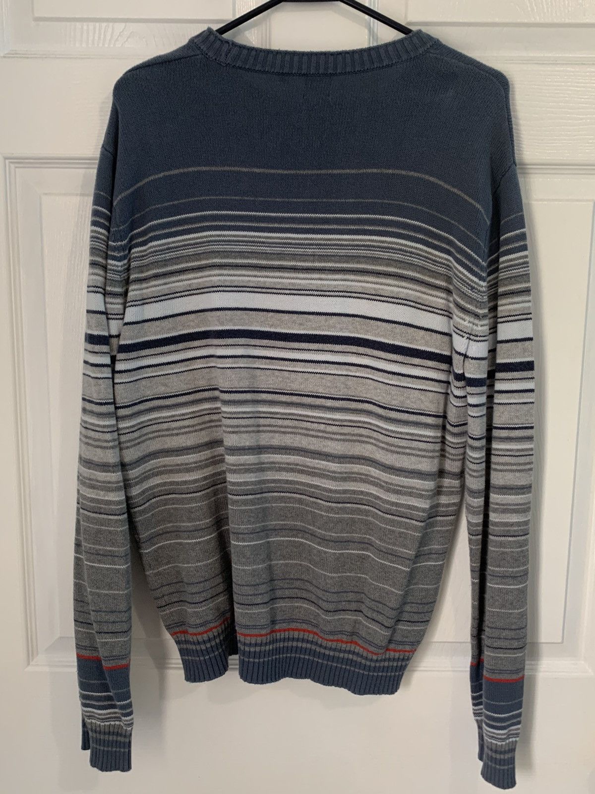 Saks Fifth Avenue Saks Fifth Striped Sweater Size US XL / EU 56 / 4 - 3 Thumbnail