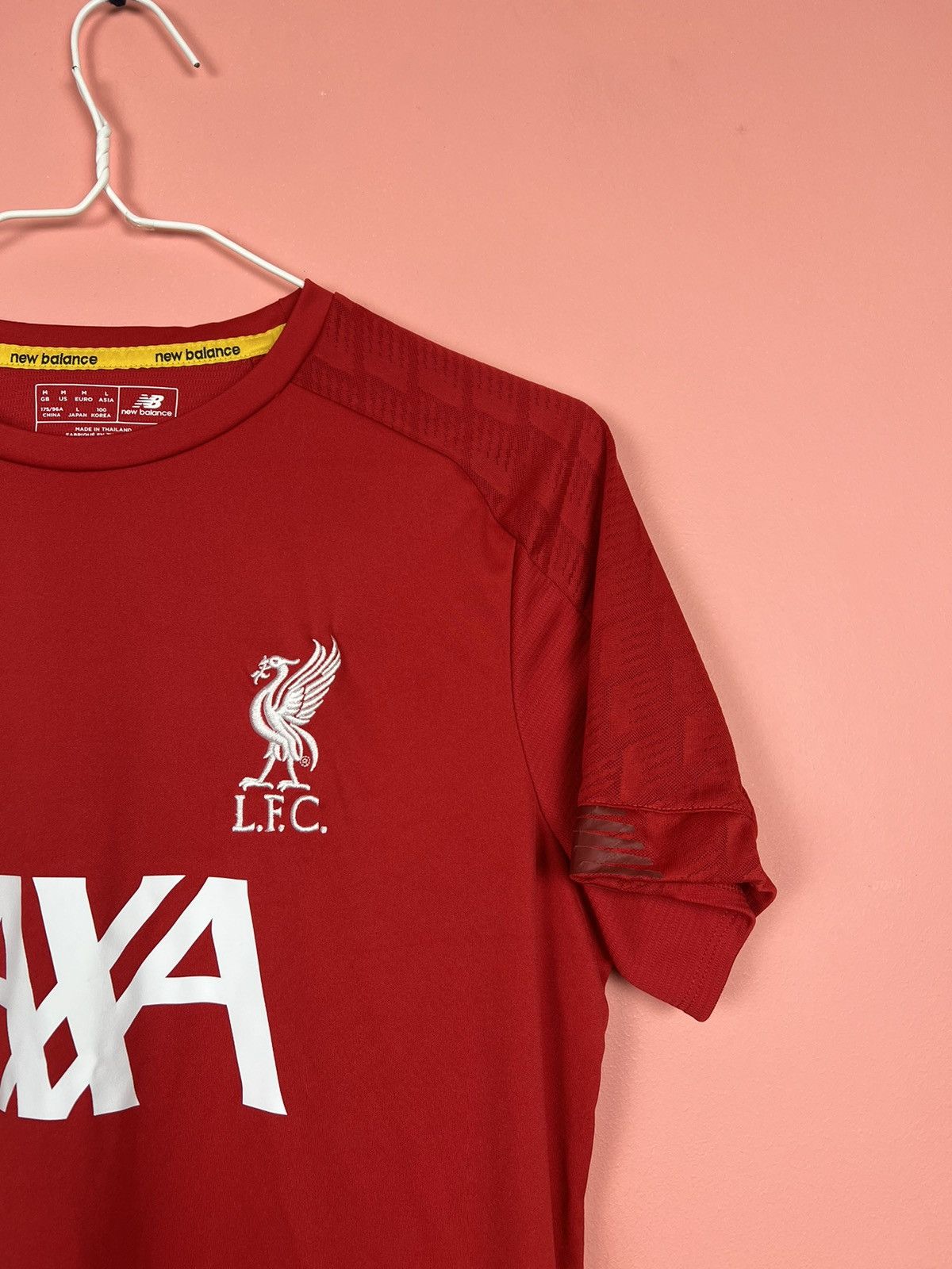 New Balance Liverpool new balance soccer jersey red Size US M / EU 48-50 / 2 - 2 Thumbnail