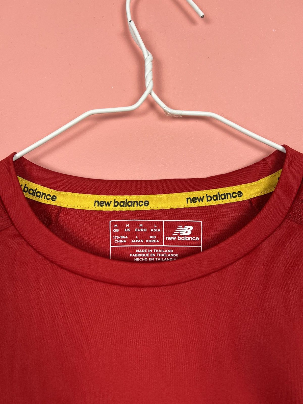 New Balance Liverpool new balance soccer jersey red Size US M / EU 48-50 / 2 - 3 Thumbnail