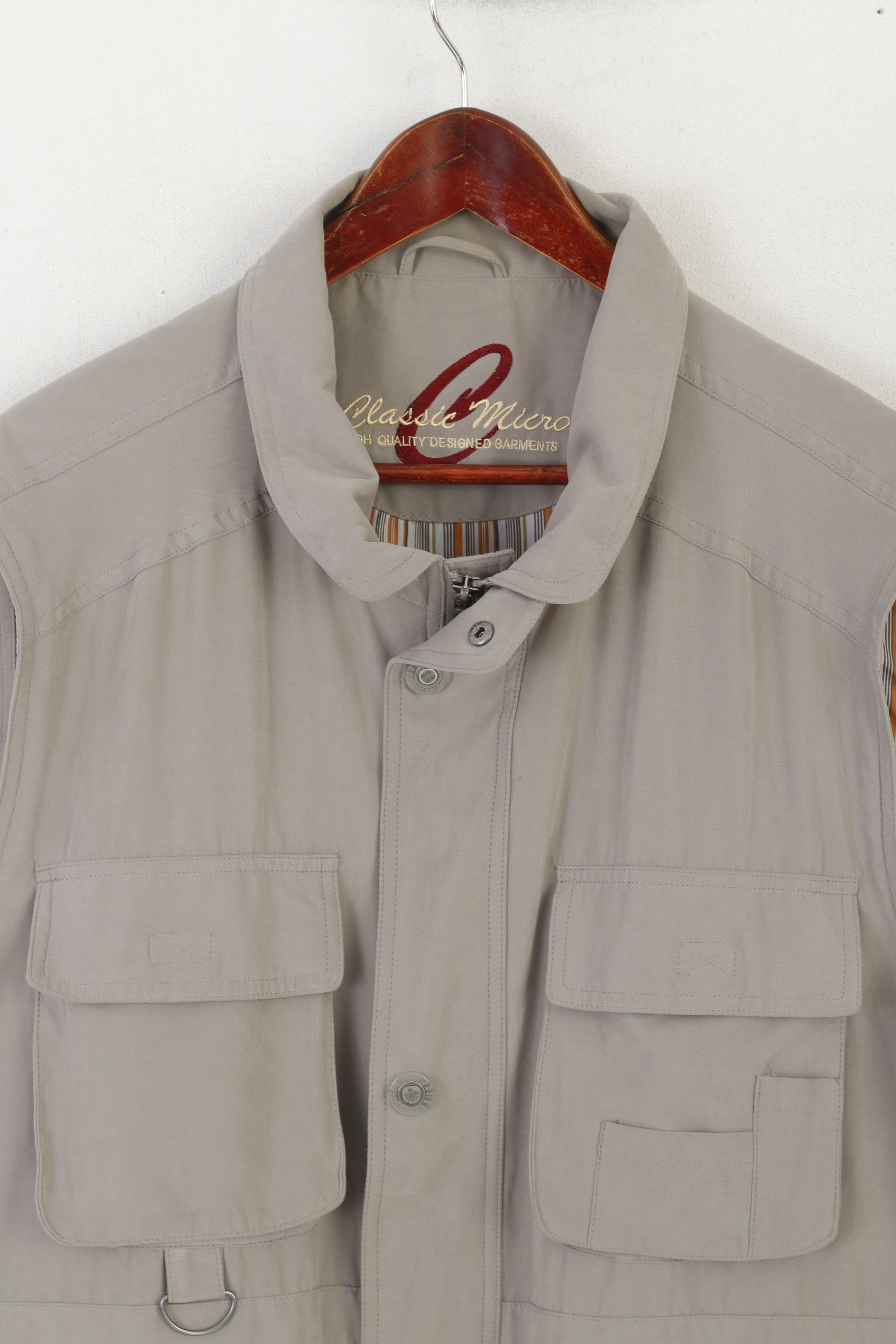 C&A Canada by C&A Men 56 XL Vest Gray Classic Micro 3893 Size US XL / EU 56 / 4 - 3 Thumbnail