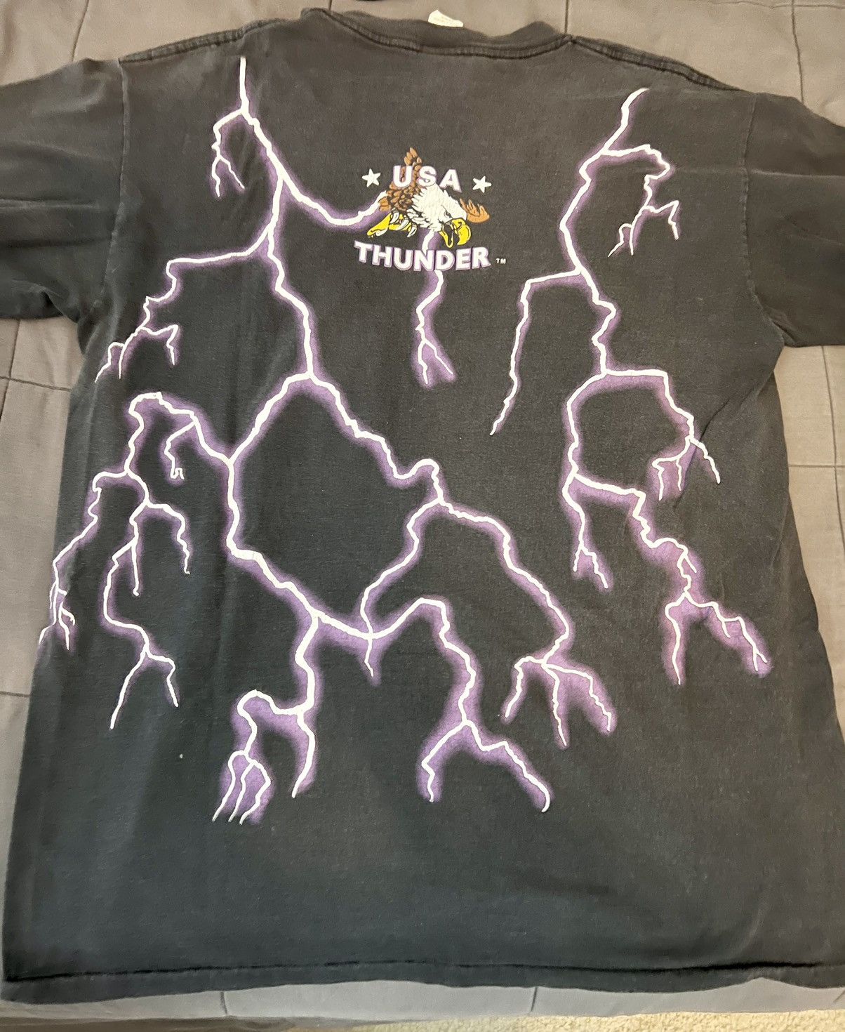 Other Feel The Wind Lightning Vintage Tee Size US L / EU 52-54 / 3 - 2 Thumbnail