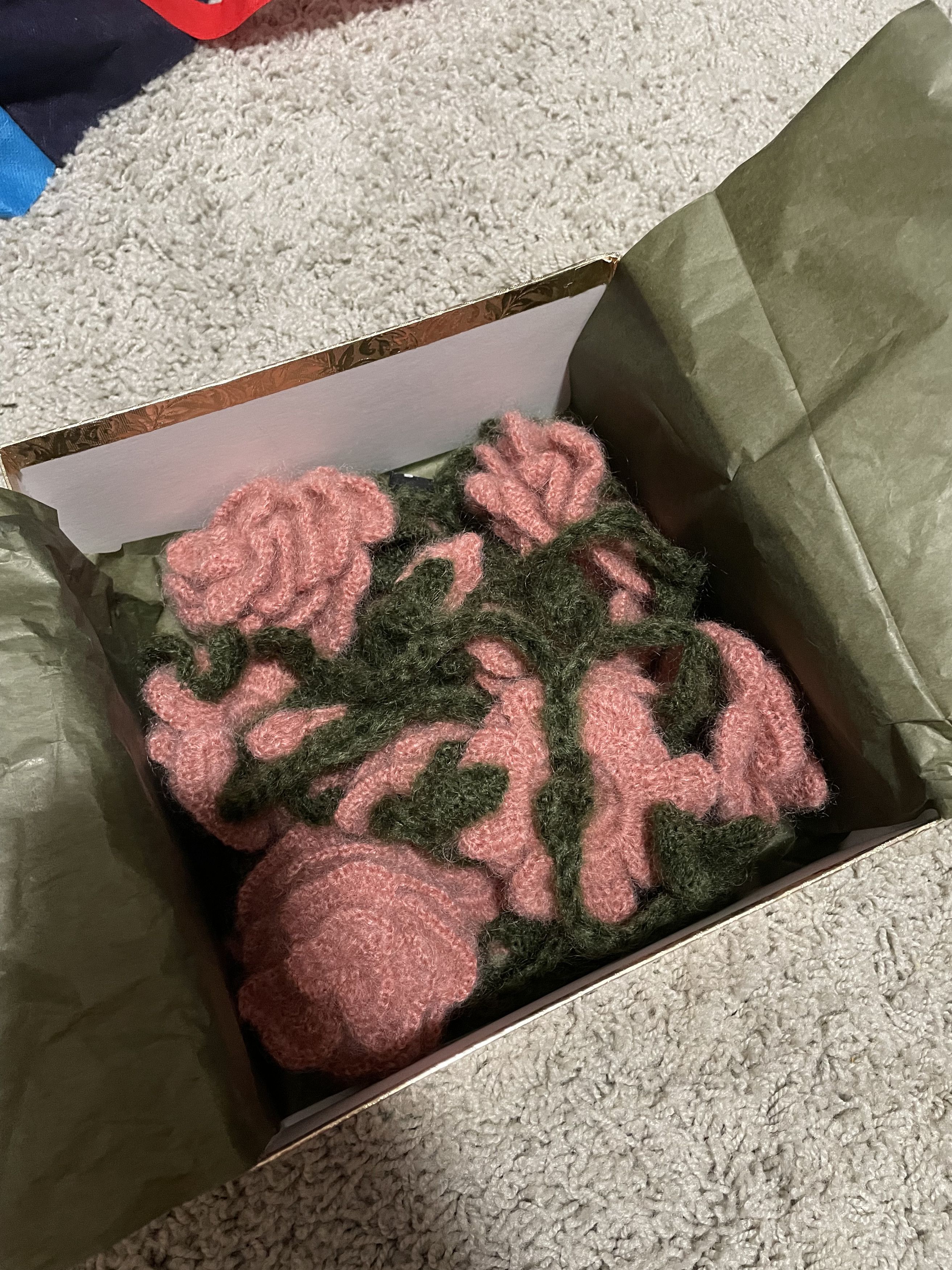Undercover Knitted Rose Scarf Size ONE SIZE - 4 Thumbnail