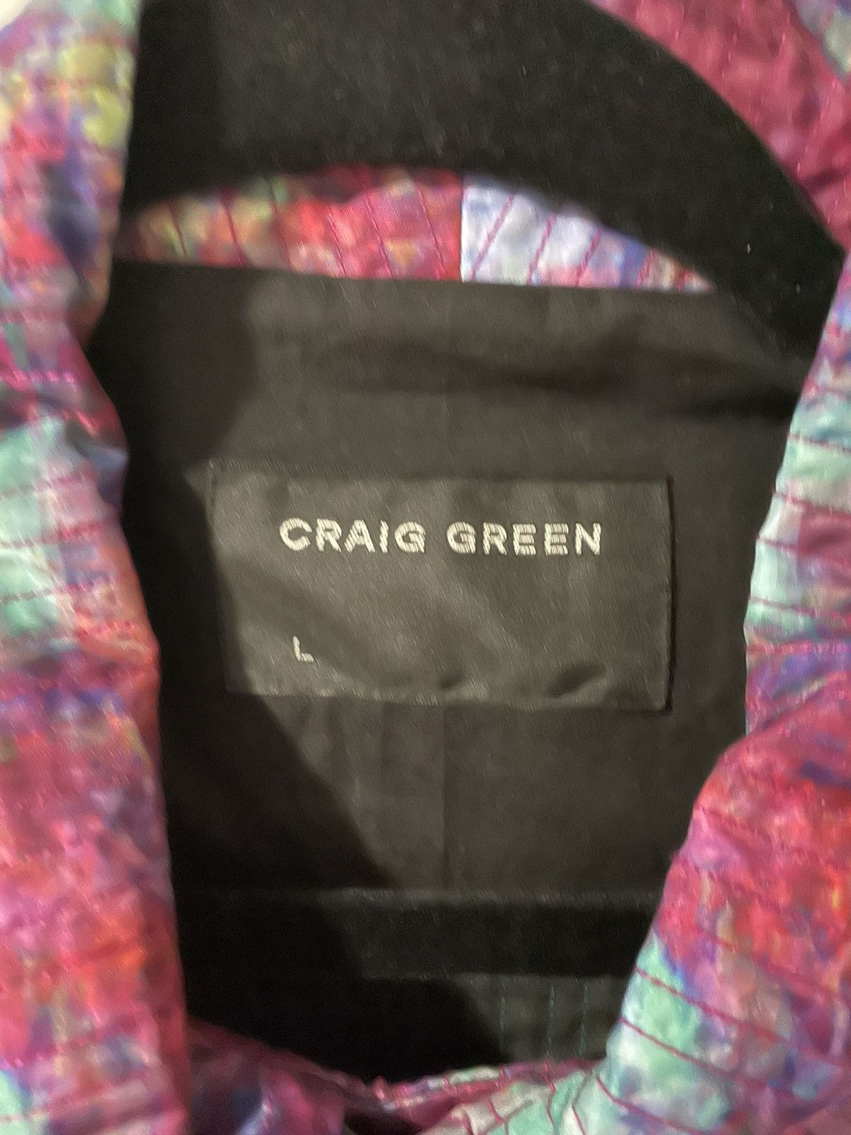 Craig Green Vibrating Floral Work Jacket Size US L / EU 52-54 / 3 - 4 Thumbnail