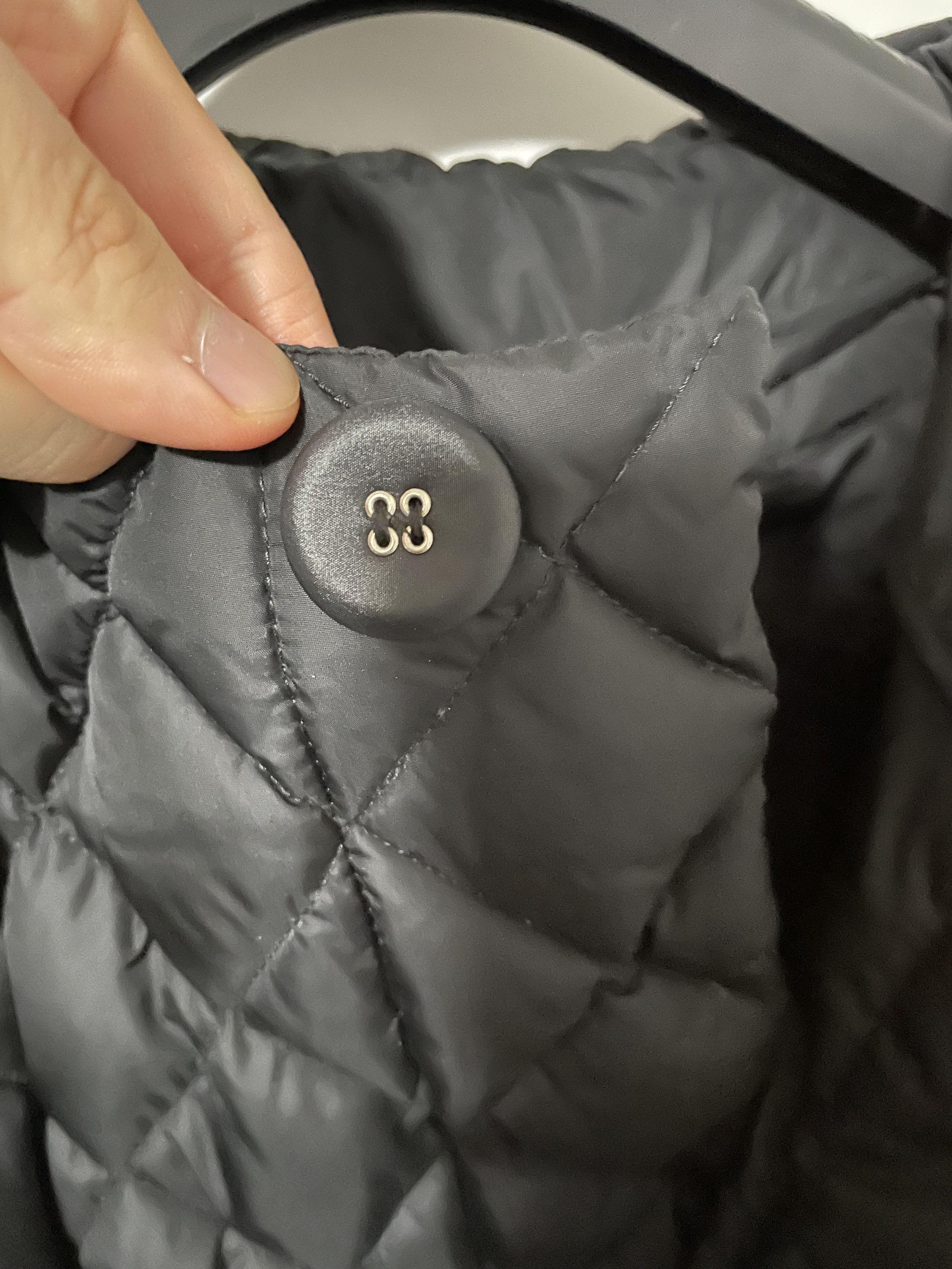 Raf Simons Black Oversized Quilted Short Padded Shirting Jacket Size US M / EU 48-50 / 2 - 11 Thumbnail