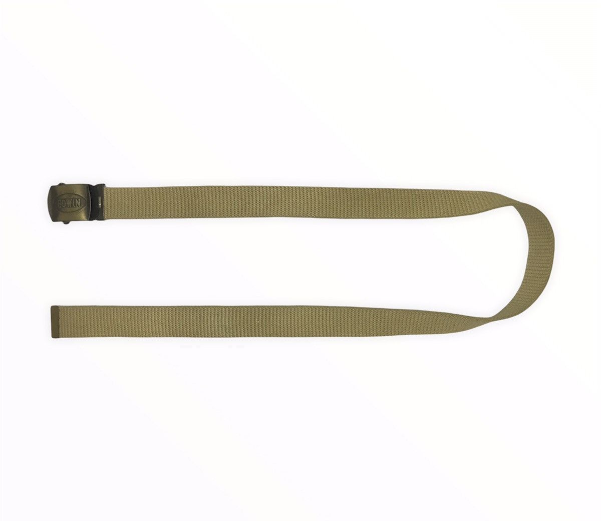 Edwin Edwin Big Logo Canvas Buckle Belt Size ONE SIZE - 7 Thumbnail