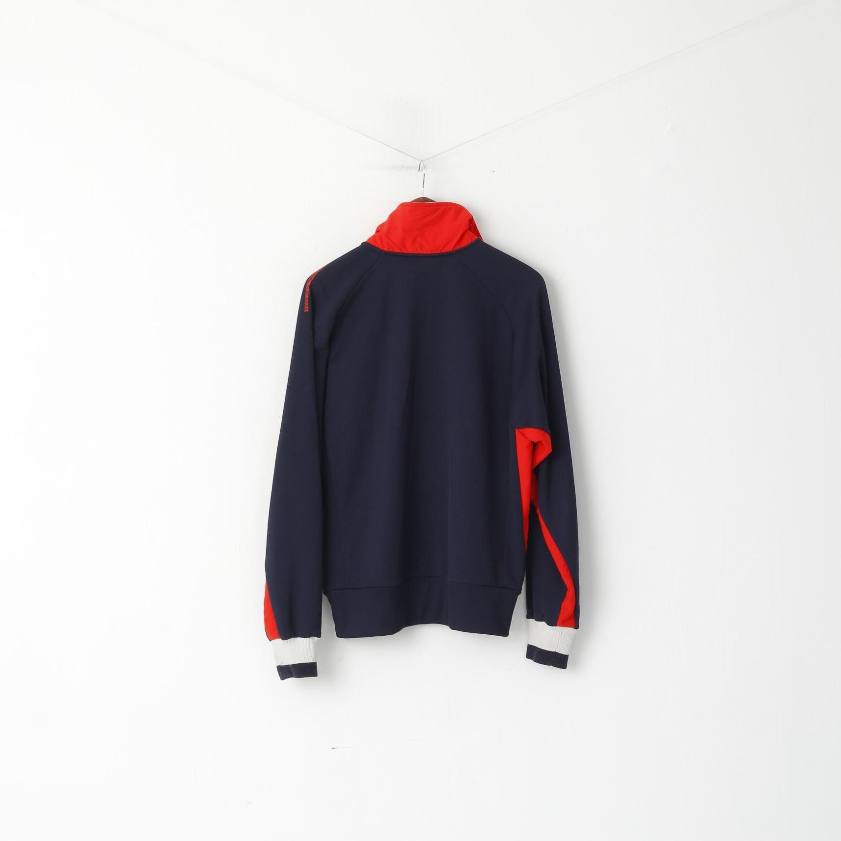 Puma × Vintage Puma Men M Sweatshirt Navy Vintage Training 0634 Size US M / EU 48-50 / 2 - 6 Thumbnail