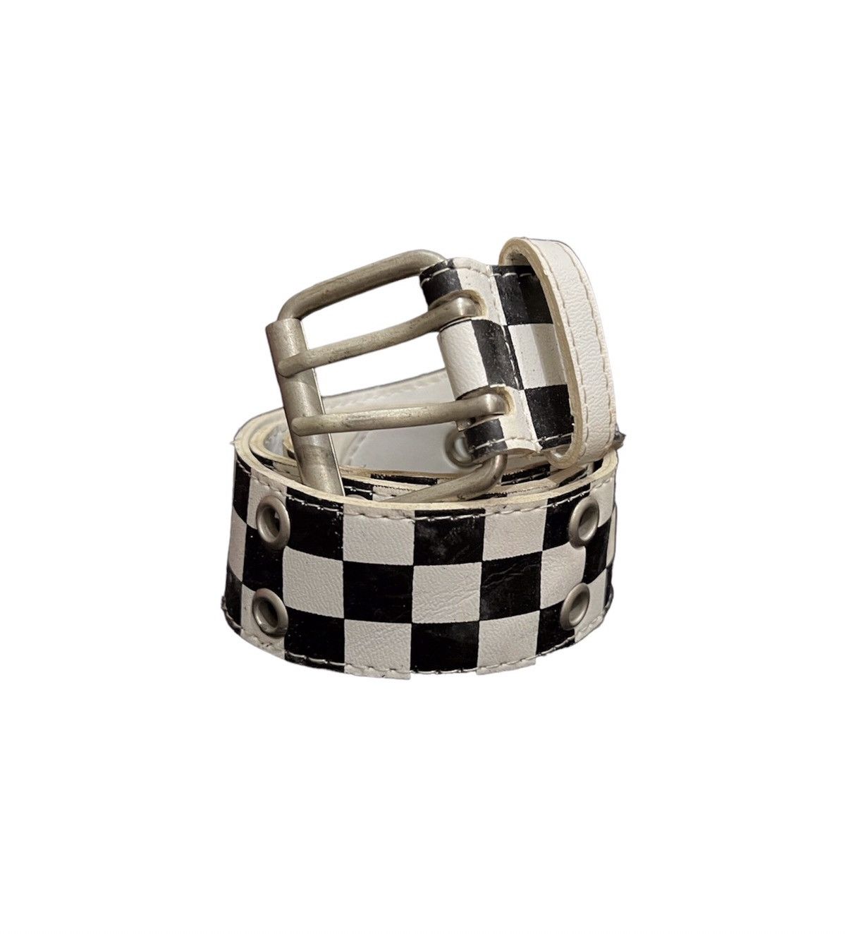 Other Japanese Brand Checked Plaid Tartan Buckle Belt Size ONE SIZE - 1 Thumbnail