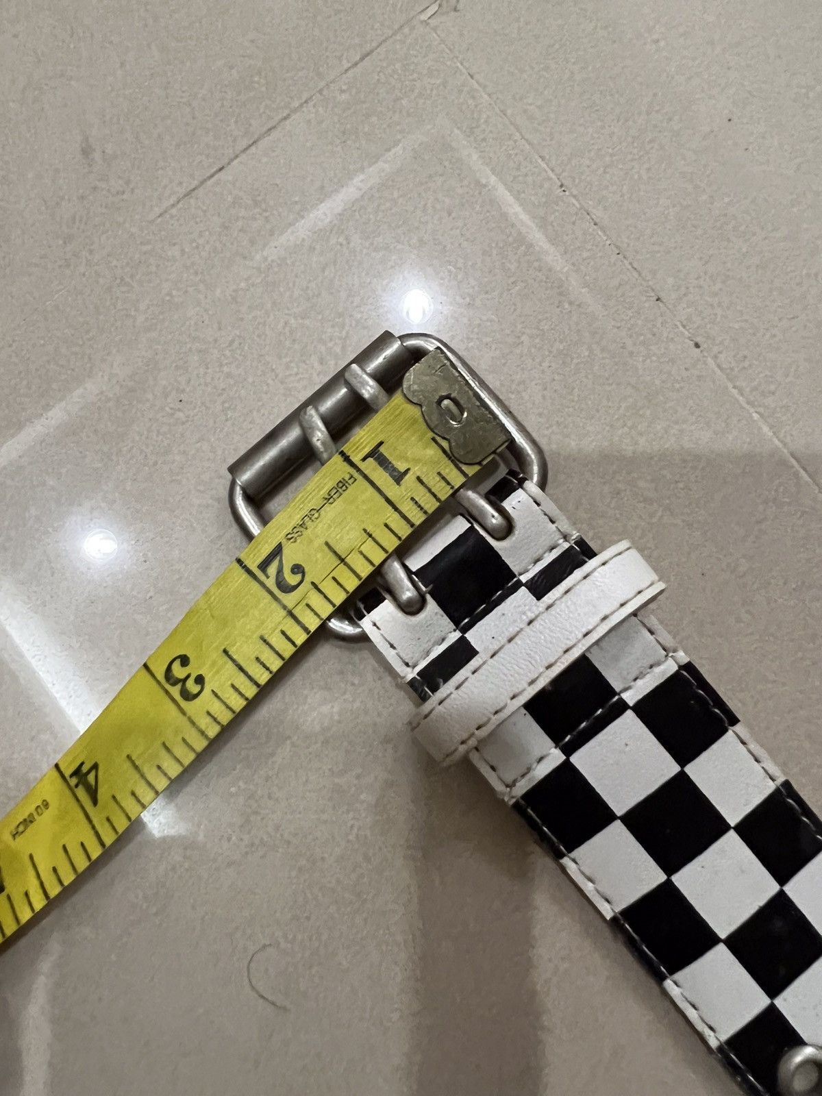 Other Japanese Brand Checked Plaid Tartan Buckle Belt Size ONE SIZE - 9 Thumbnail