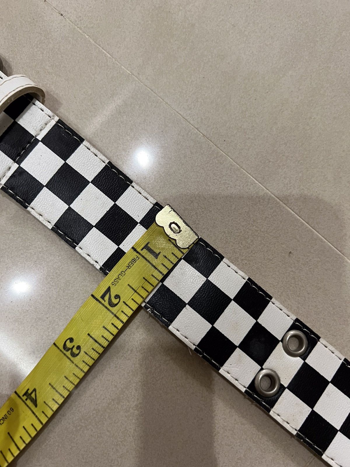 Other Japanese Brand Checked Plaid Tartan Buckle Belt Size ONE SIZE - 10 Thumbnail