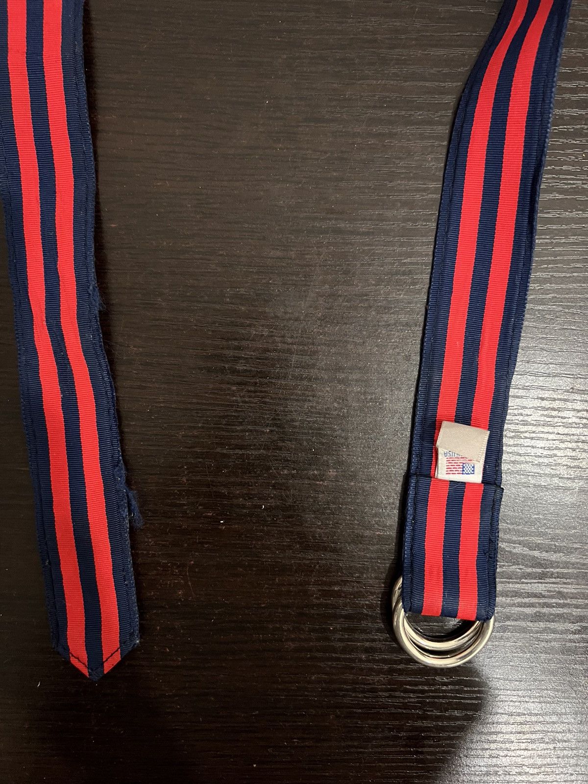 Other Made In USA Stripe Design Canvas Belt Size ONE SIZE - 10 Thumbnail