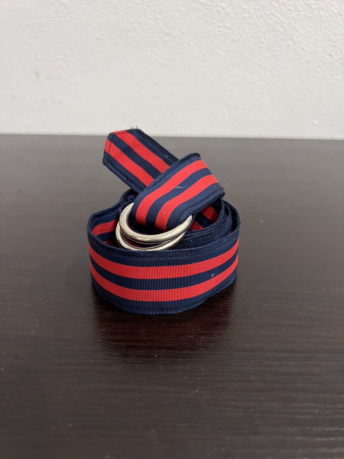 Other Made In USA Stripe Design Canvas Belt Size ONE SIZE - 3 Thumbnail