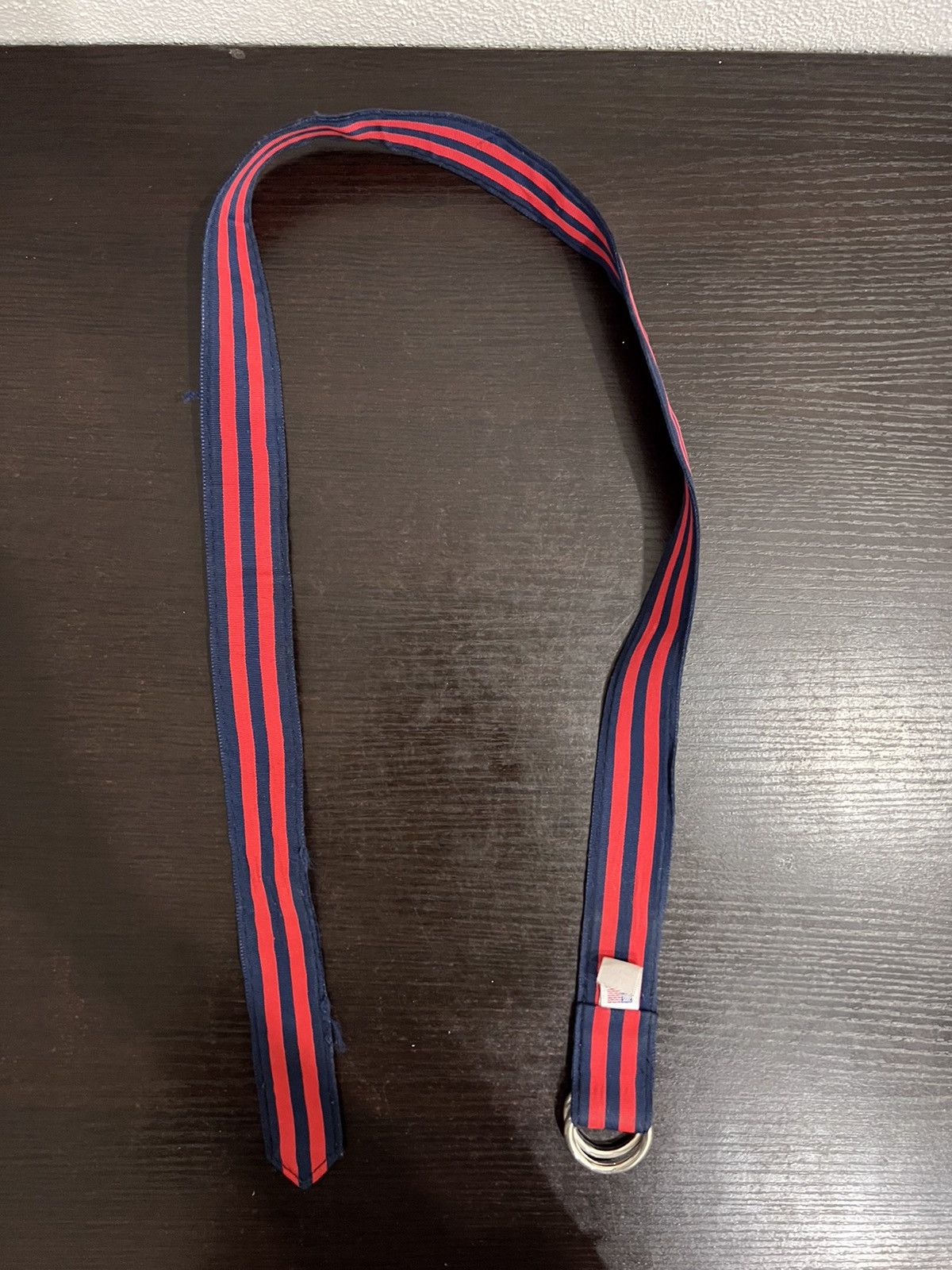 Other Made In USA Stripe Design Canvas Belt Size ONE SIZE - 9 Thumbnail