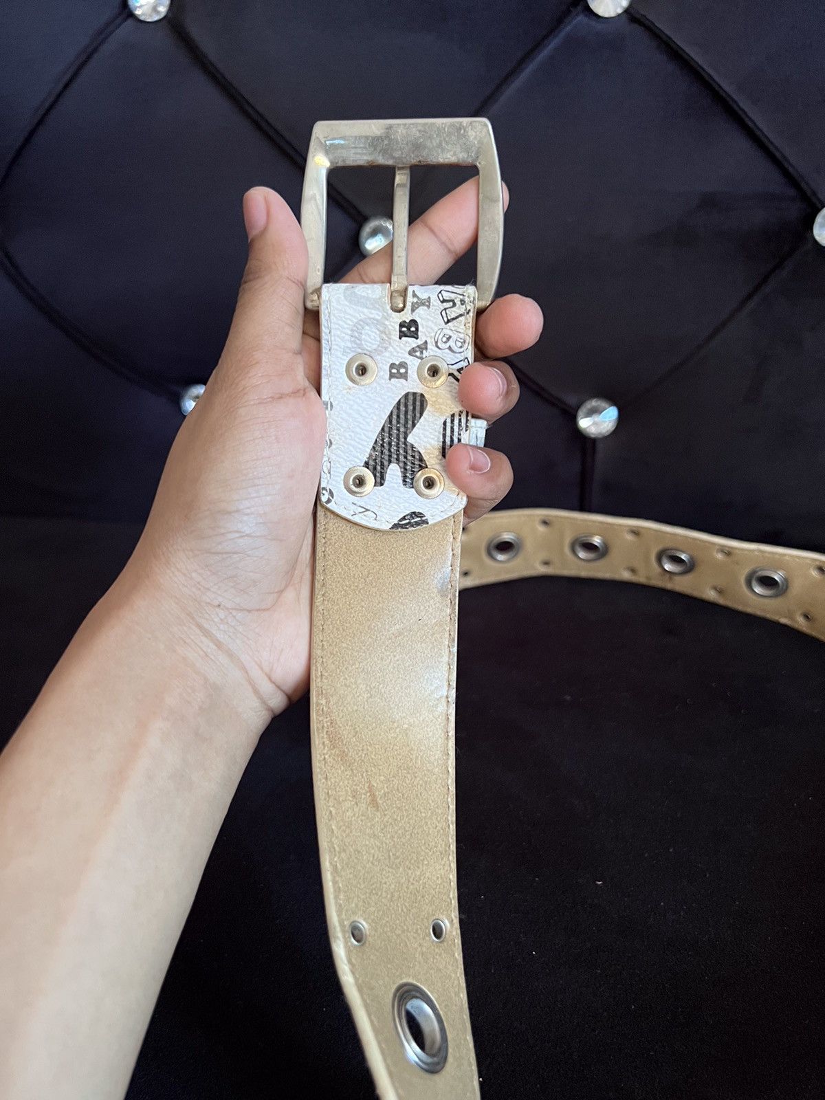 Seditionaries Baby Girl Spellout Seditionaries Buckle Belt Size ONE SIZE - 5 Thumbnail