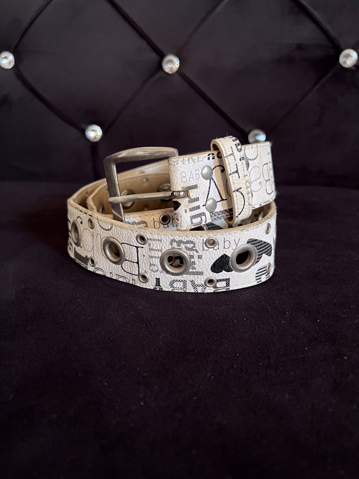 Seditionaries Baby Girl Spellout Seditionaries Buckle Belt Size ONE SIZE - 3 Thumbnail