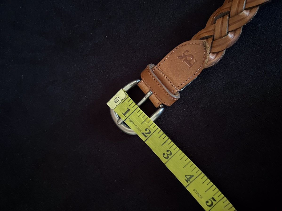 Leather Unbrand Braided Buckle Belt Size ONE SIZE - 11 Thumbnail