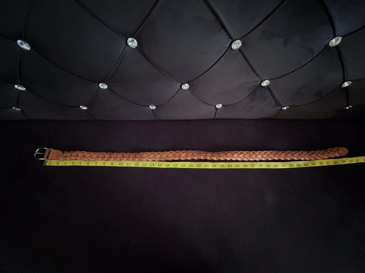 Leather Unbrand Braided Buckle Belt Size ONE SIZE - 9 Thumbnail