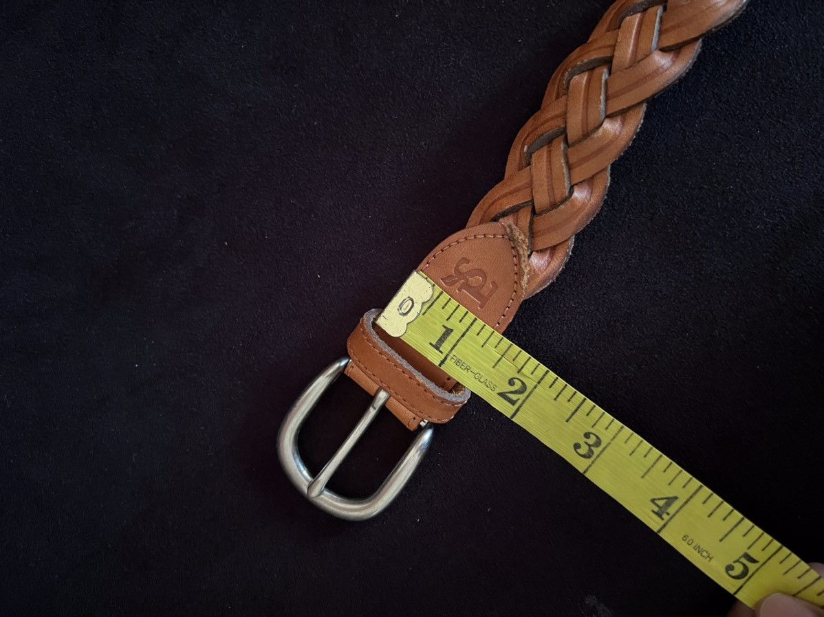 Leather Unbrand Braided Buckle Belt Size ONE SIZE - 10 Thumbnail