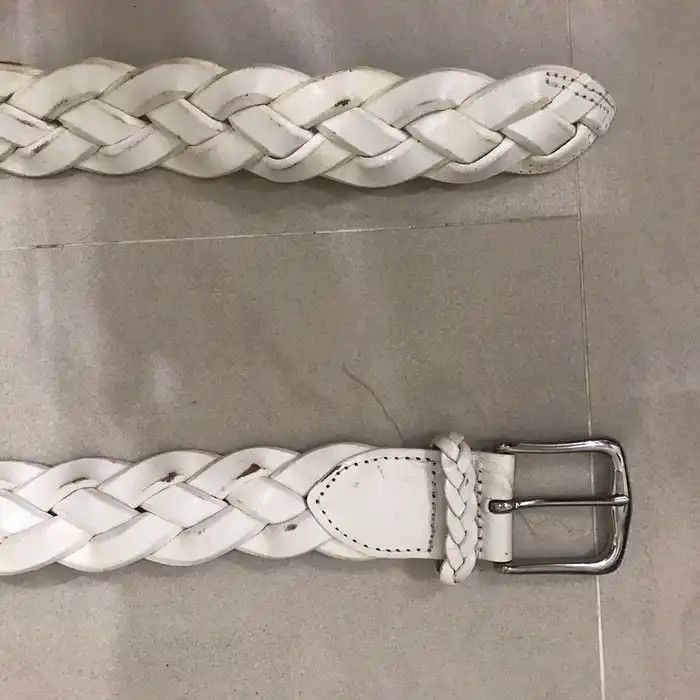 Other White Intersect Buckle Belt Size ONE SIZE - 12 Thumbnail