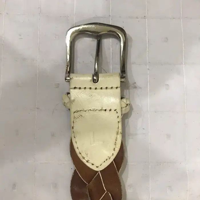 Other White Intersect Buckle Belt Size ONE SIZE - 8 Thumbnail