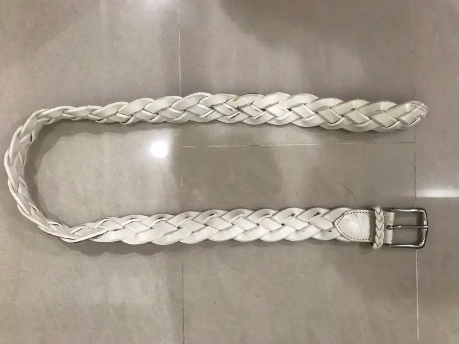 Other White Intersect Buckle Belt Size ONE SIZE - 11 Thumbnail