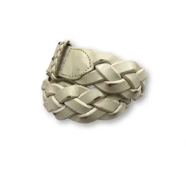 Other White Intersect Buckle Belt Size ONE SIZE - 2 Thumbnail