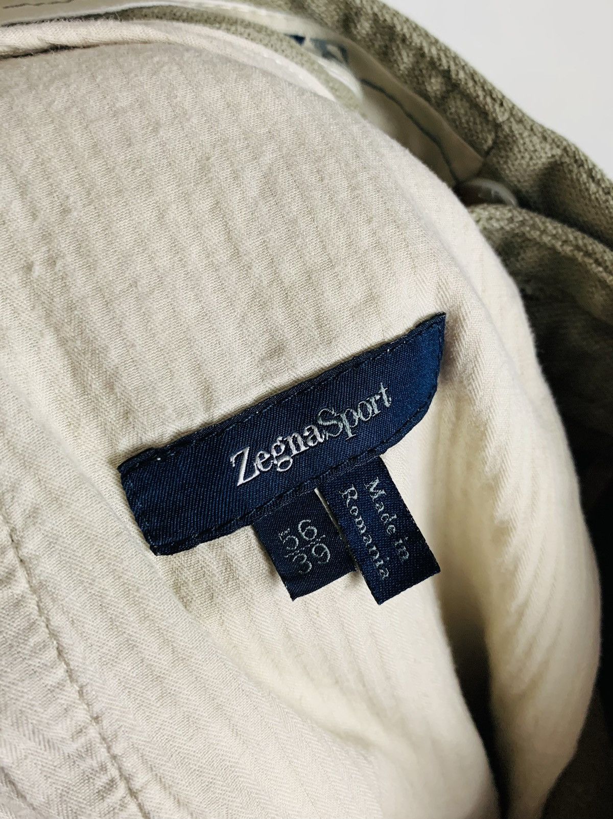 Ermenegildo Zegna Zegna Sport Chino Pants Casual Streetwear Pants Y2K OG Size US 39 - 12 Thumbnail