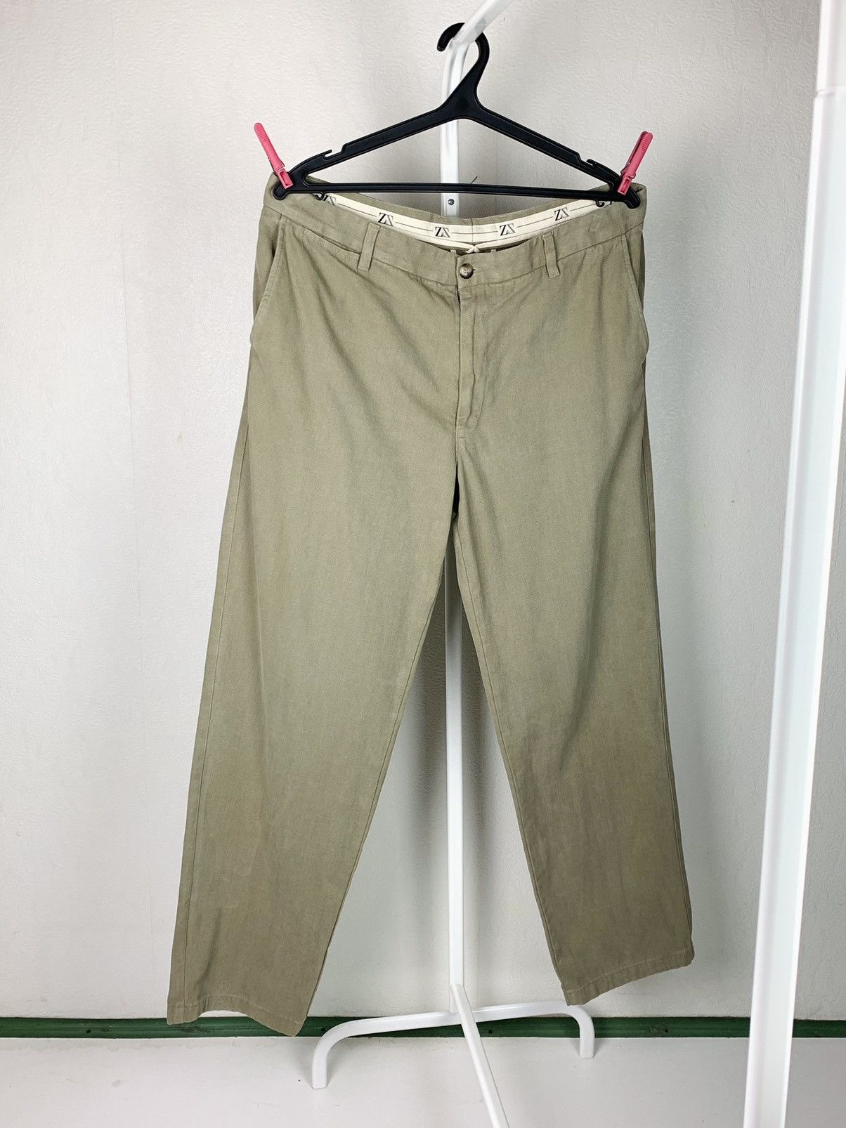 Ermenegildo Zegna Zegna Sport Chino Pants Casual Streetwear Pants Y2K OG Size US 39 - 2 Thumbnail