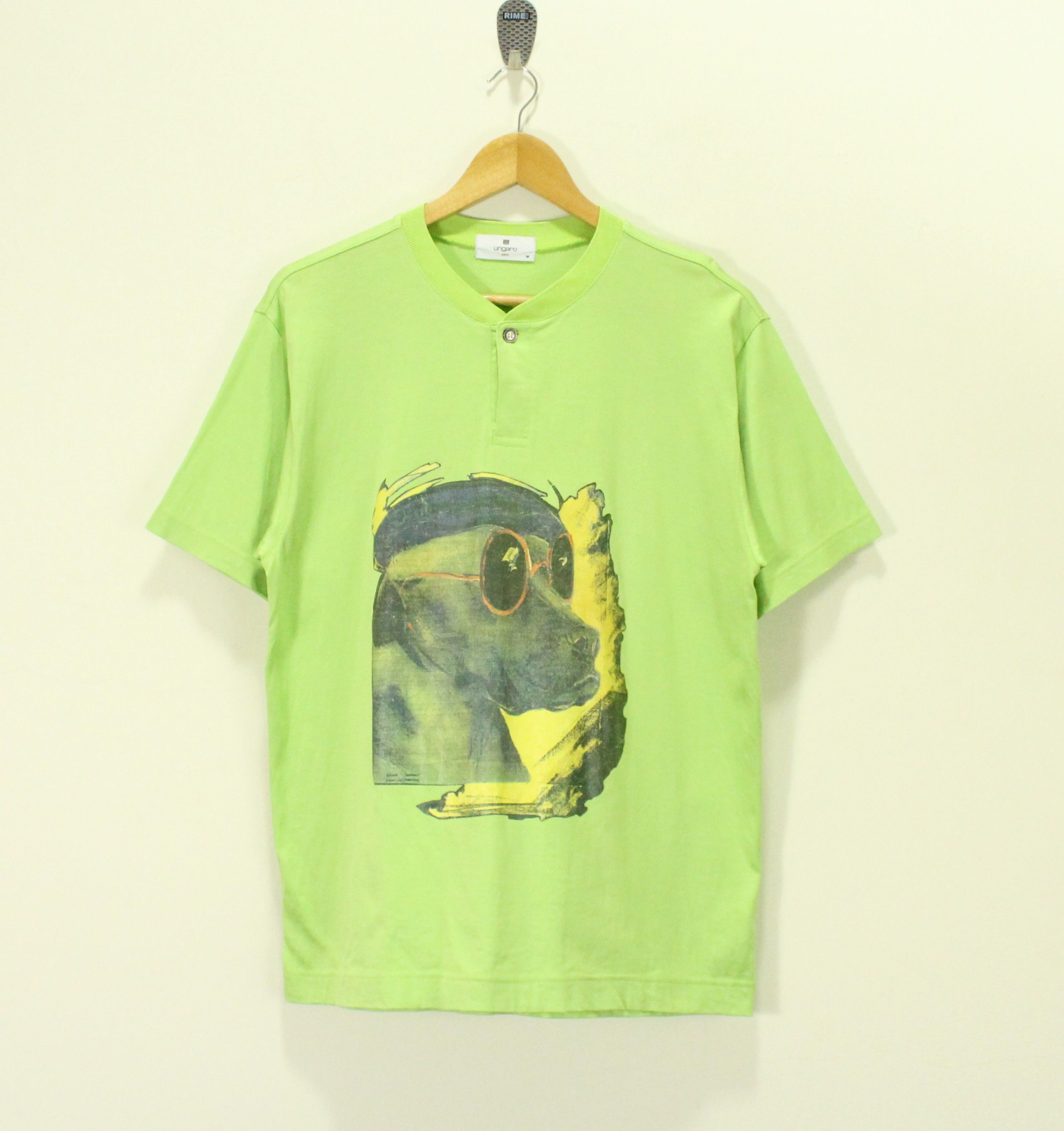 Vintage UNGARO PARIS T Shirt Photo Tee Balenciaga Givenchy Marni Size US M / EU 48-50 / 2 - 1 Thumbnail
