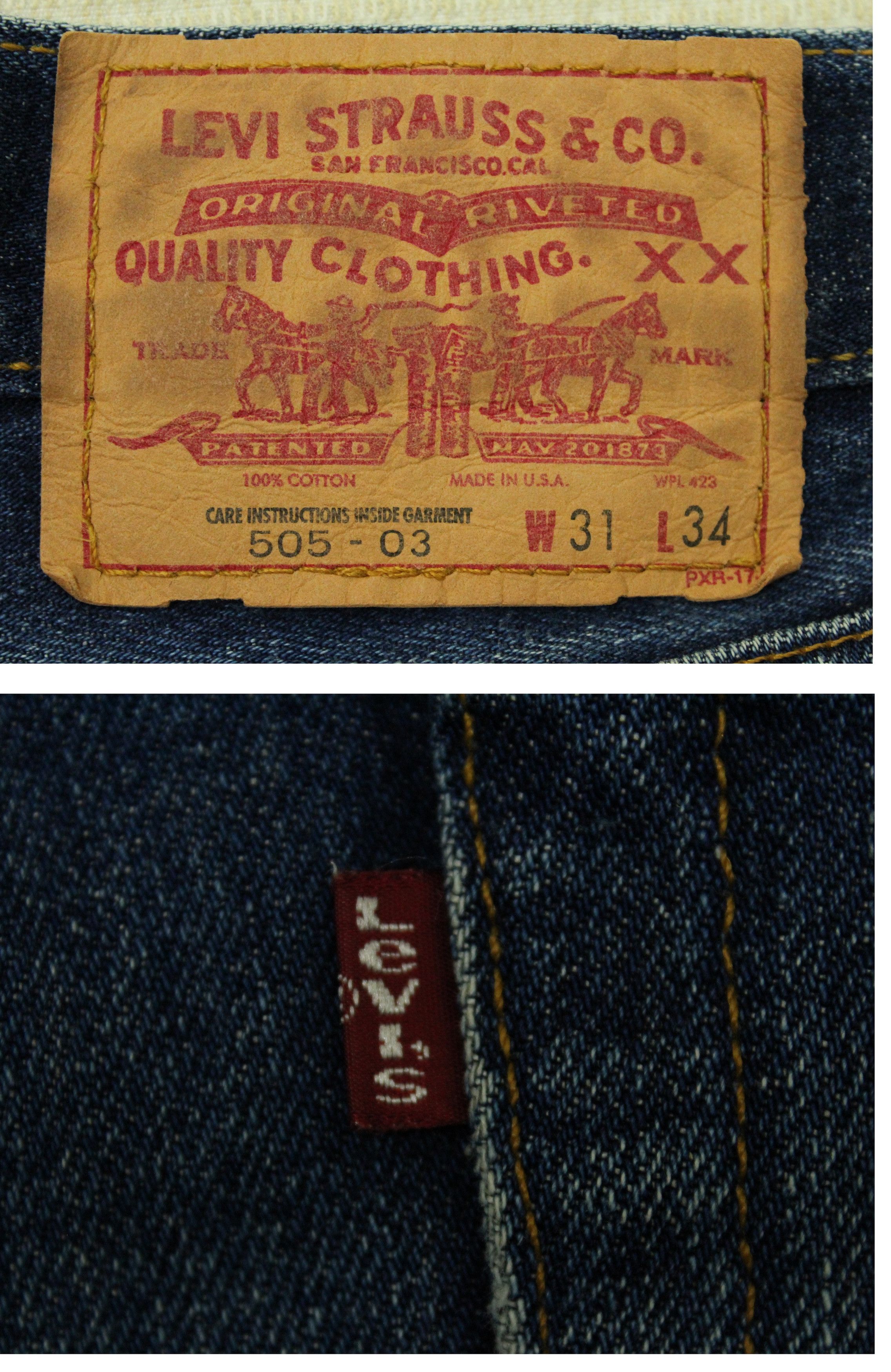 Levi's Vintage 2000 LEVIS 505 Jeans Vtg Levi's Jeans Size US 31 - 20 Thumbnail