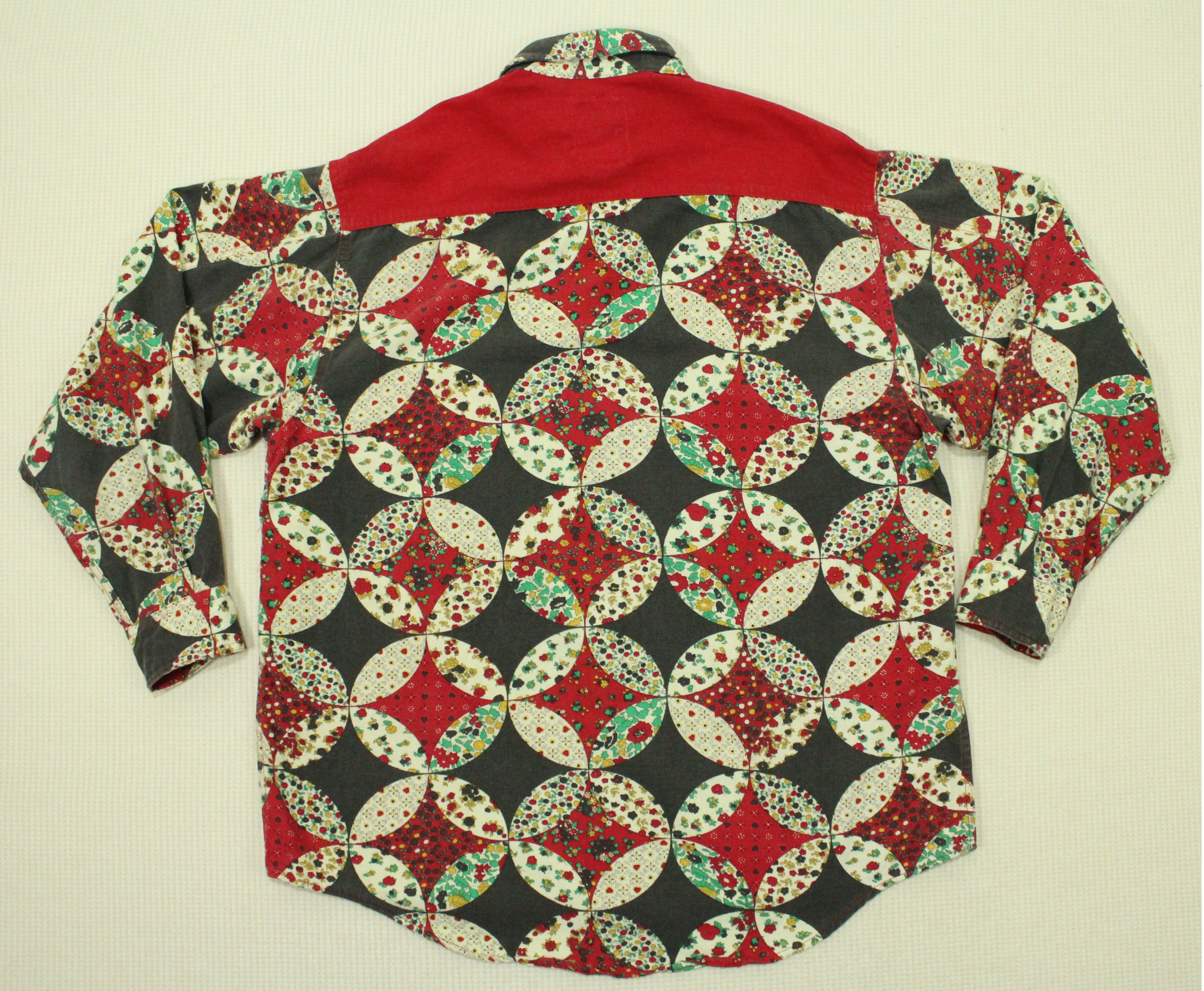 Designer × Vintage SICK 🔥 DEVERGO Shirt Western Retro Style Vintage Italy Made Size US M / EU 48-50 / 2 - 9 Thumbnail