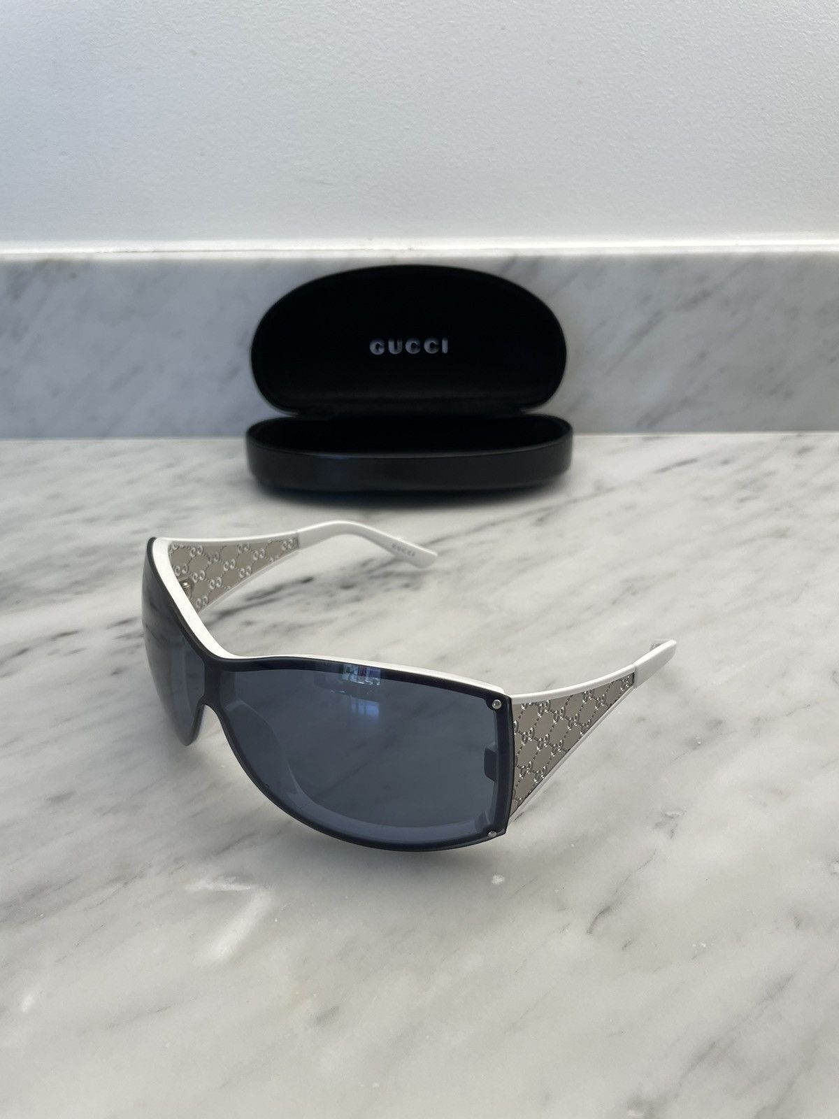 Gucci Gucci monogram sunglasses gg 2830 logo mask sunglasses Tom Size ONE SIZE - 3 Thumbnail