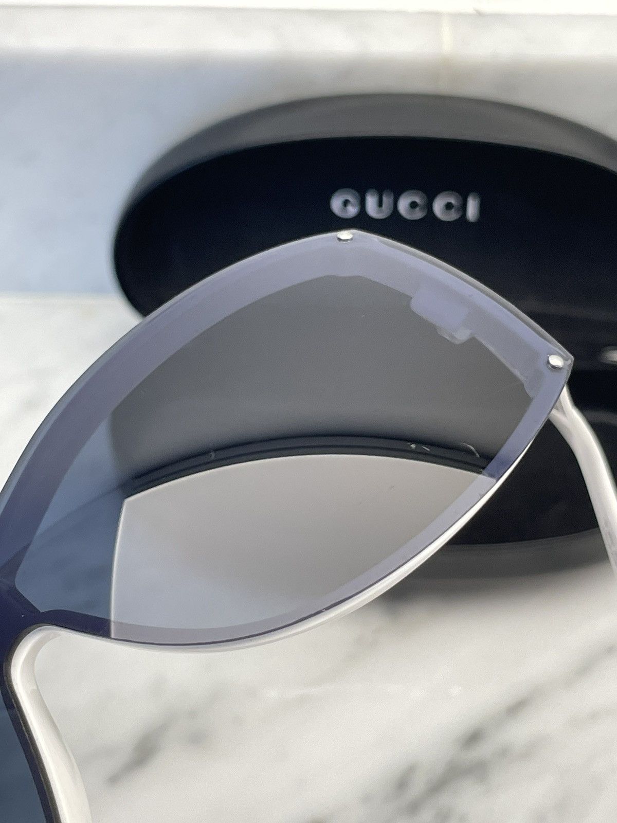 Gucci Gucci monogram sunglasses gg 2830 logo mask sunglasses Tom Size ONE SIZE - 9 Thumbnail