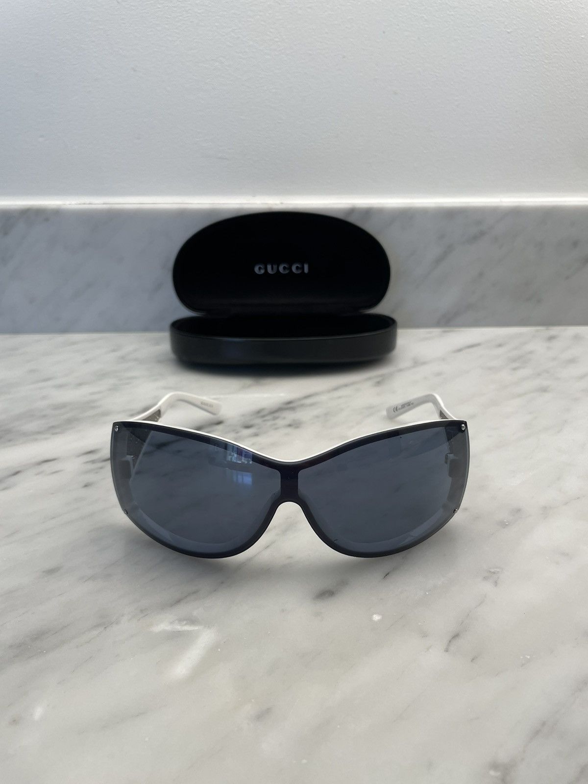 Gucci Gucci monogram sunglasses gg 2830 logo mask sunglasses Tom Size ONE SIZE - 2 Thumbnail