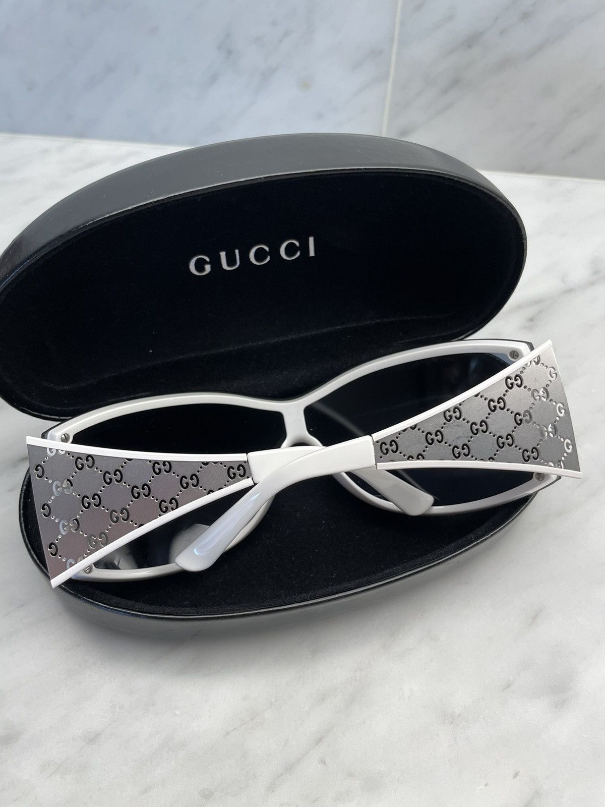 Gucci Gucci monogram sunglasses gg 2830 logo mask sunglasses Tom Size ONE SIZE - 5 Thumbnail