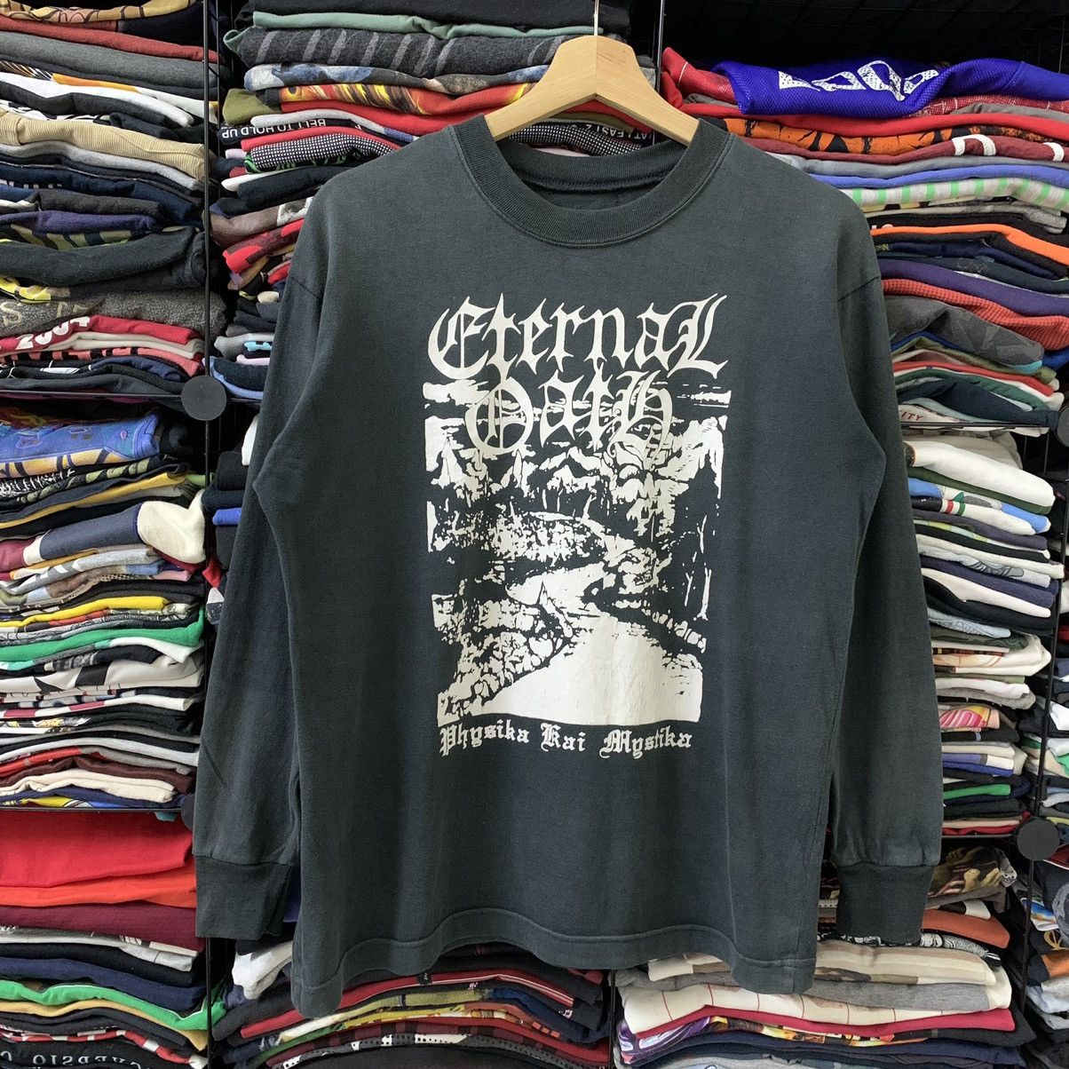 Band Tees 90s ETERNAL OATH L/S Size US M / EU 48-50 / 2 - 1 Thumbnail