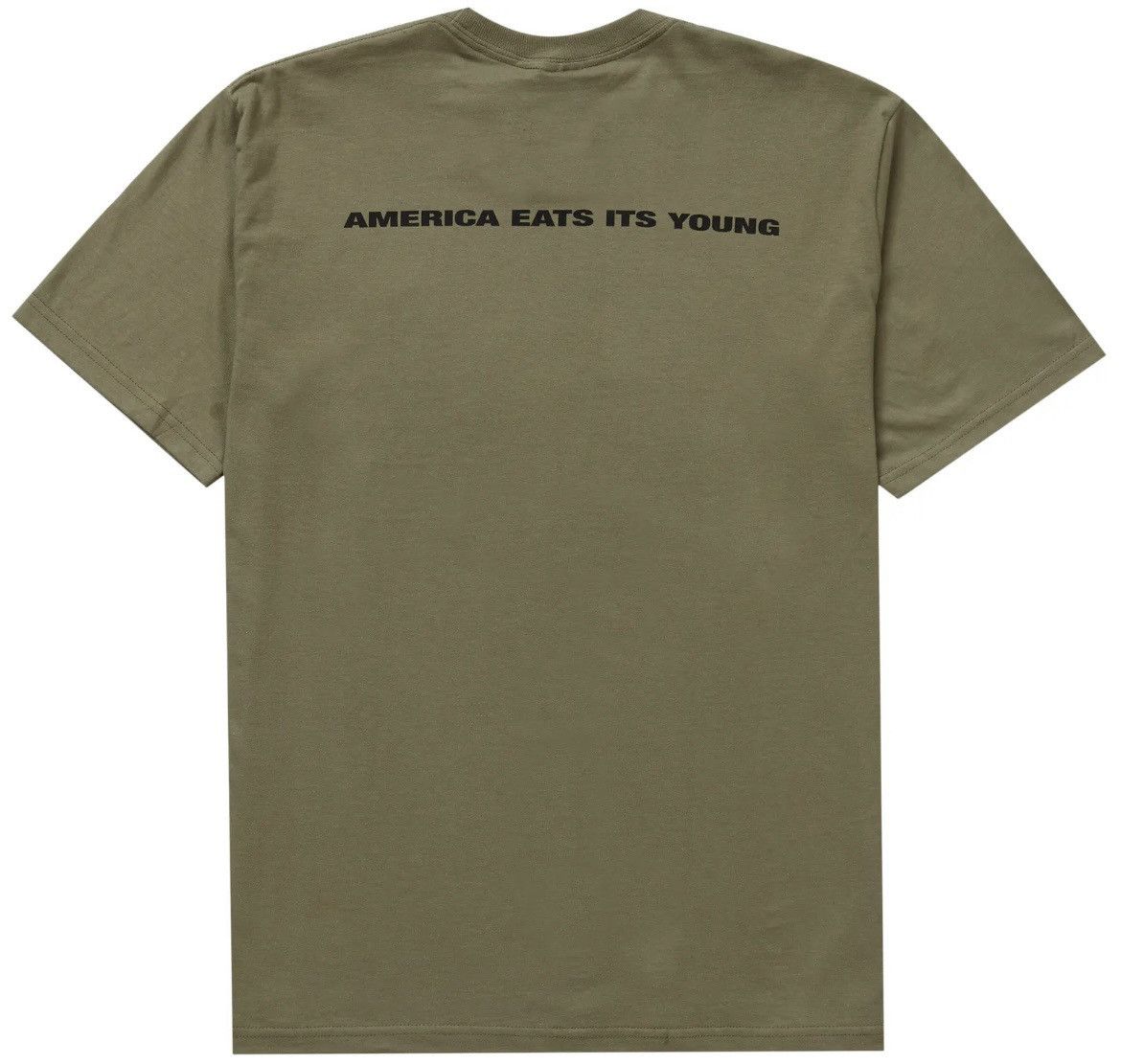 Supreme Supreme America eats its young tee Size US L / EU 52-54 / 3 - 2 Thumbnail