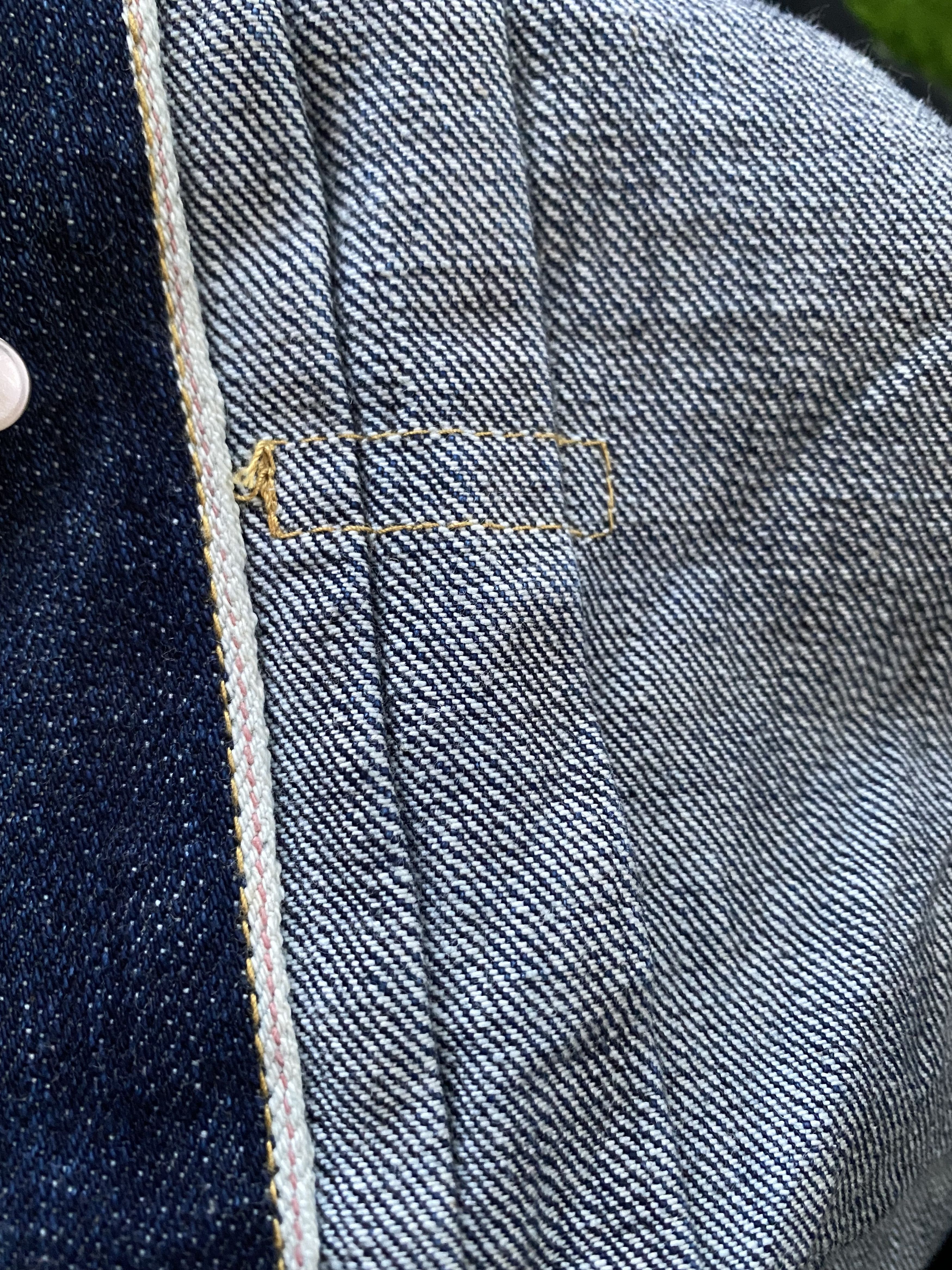Yohji Yamamoto FW02 Yohji Yamamoto Denim Selvedge Runway Jacket Size US S / EU 44-46 / 1 - 9 Thumbnail