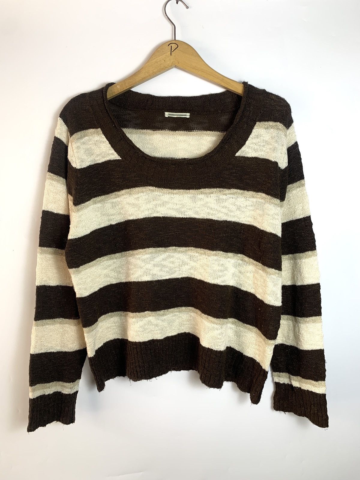 knitwear stripes grunge style kurt cobain