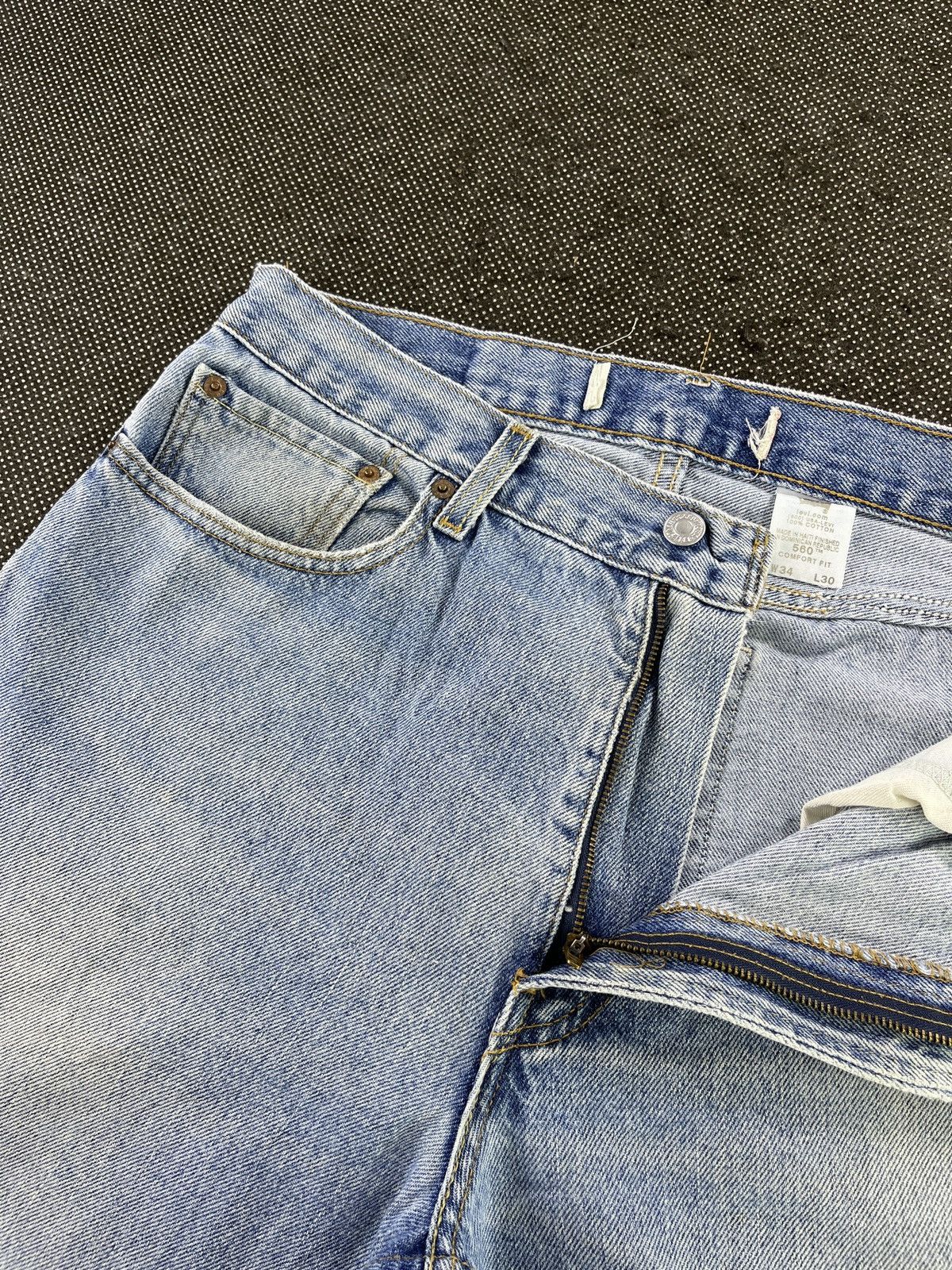 Levi's Vintage Levis 560 Jeans - J128 Size US 34 / EU 50 - 5 Thumbnail