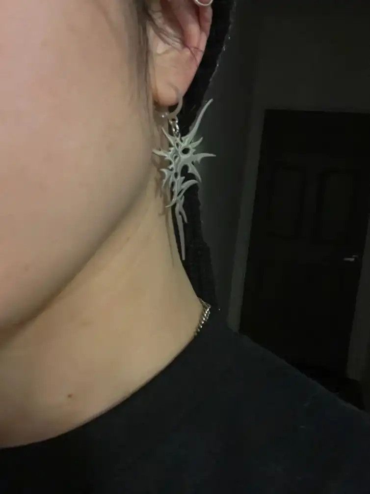 Jewelry Irrigular Shape Earring Size ONE SIZE - 4 Thumbnail