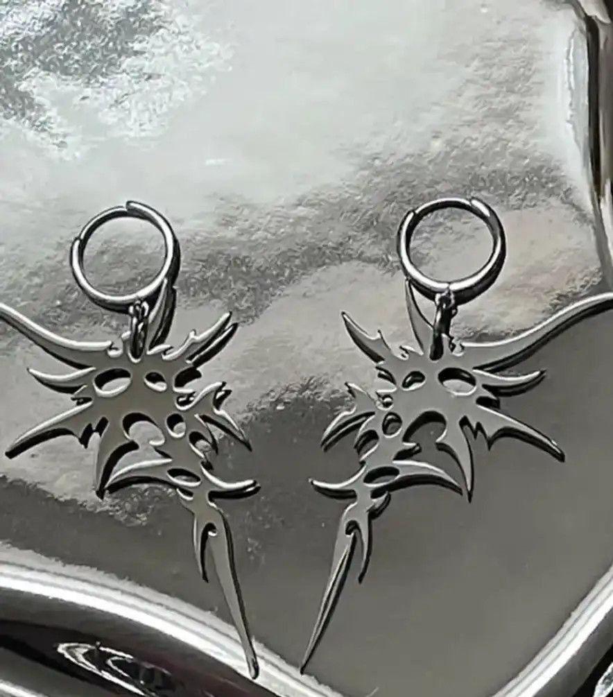 Jewelry Irrigular Shape Earring Size ONE SIZE - 1 Thumbnail