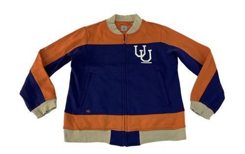 Japanese Brand Uniqlo X Undercover Two Tone Colour Sweater Jacket Big Logo Size US S / EU 44-46 / 1 - 1 Thumbnail