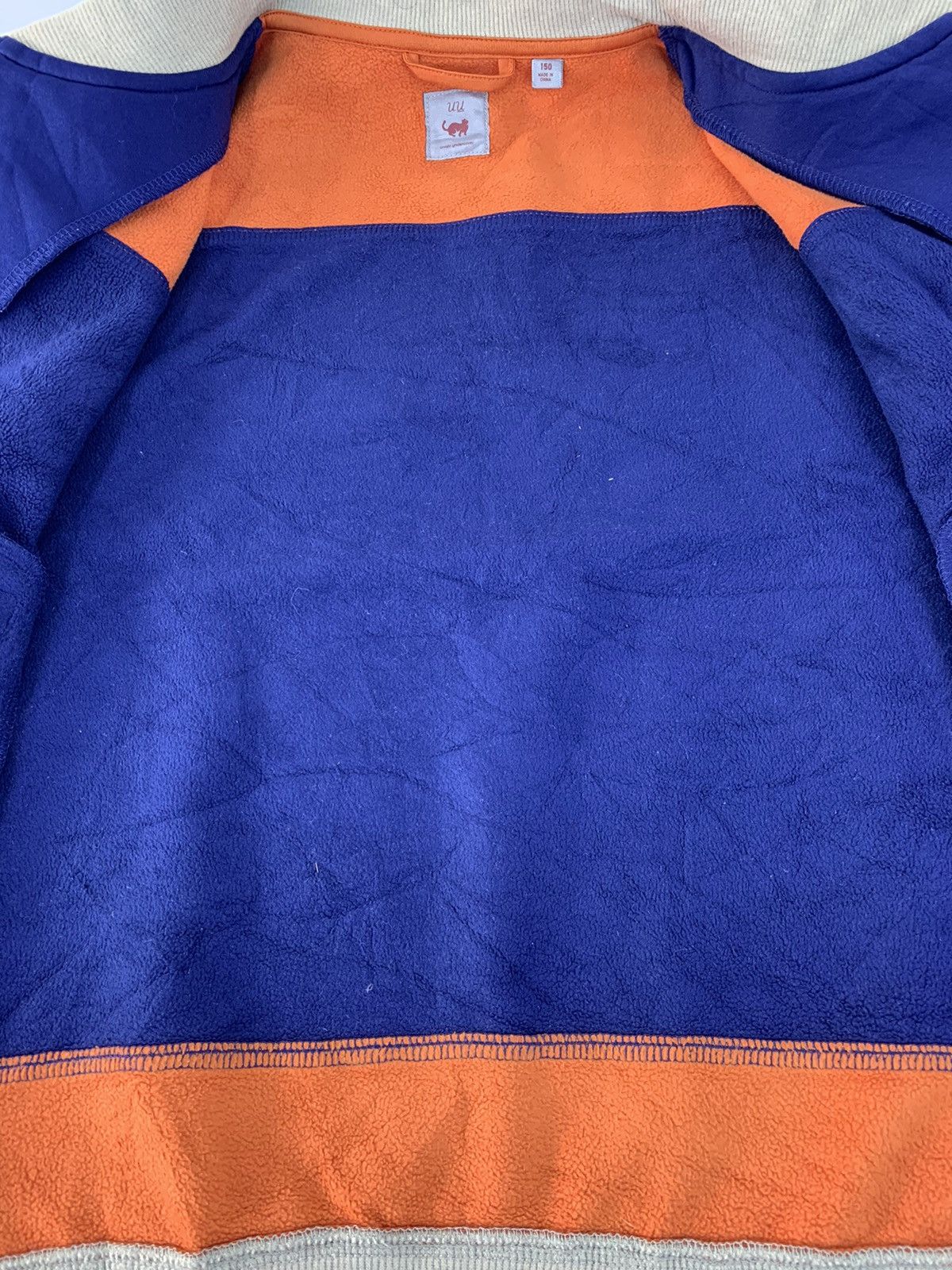 Japanese Brand Uniqlo X Undercover Two Tone Colour Sweater Jacket Big Logo Size US S / EU 44-46 / 1 - 7 Thumbnail