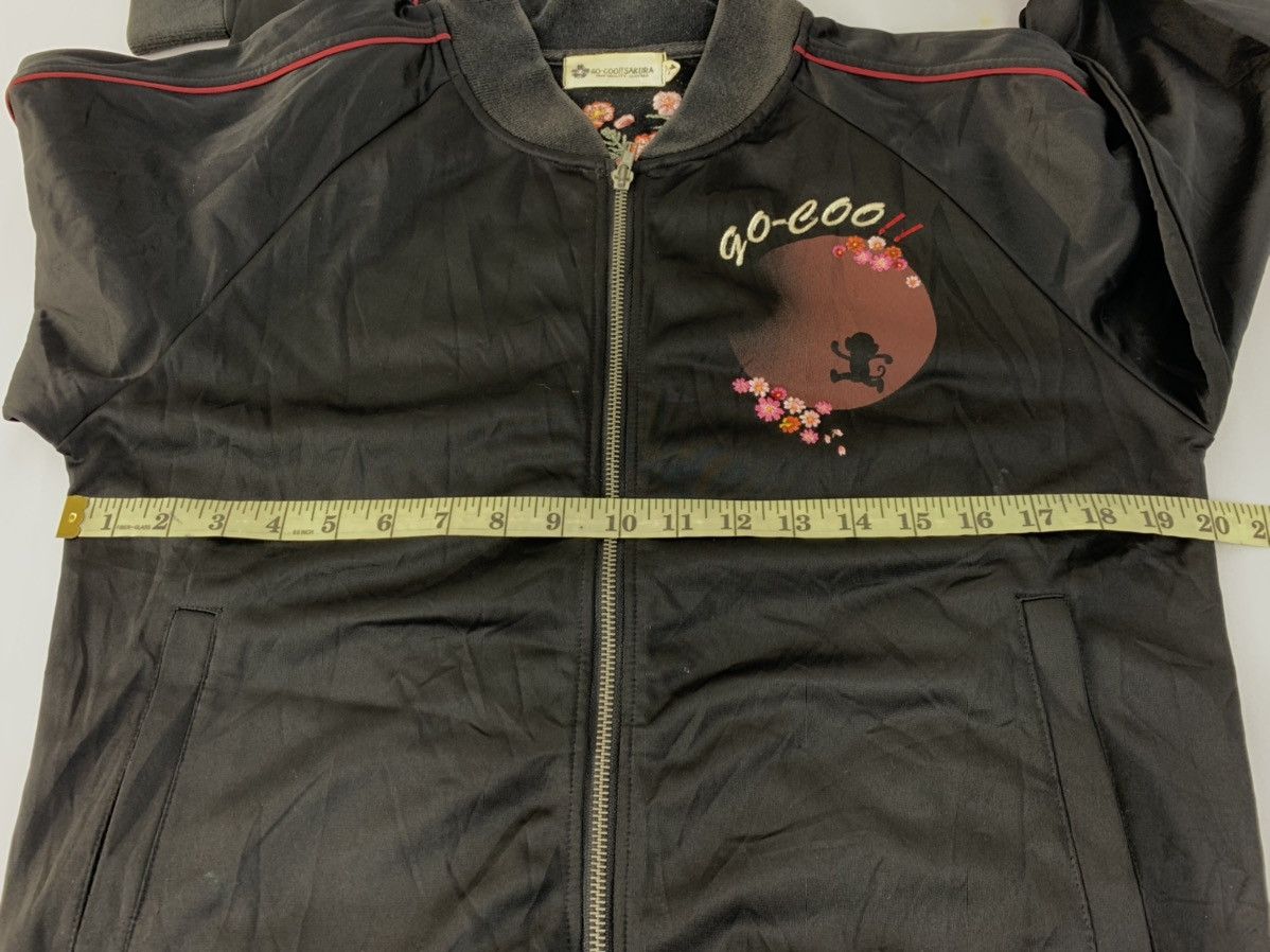 Japanese Brand Go Goo Coo Sakura Jacket Embroidery Floral Logo Size US M / EU 48-50 / 2 - 12 Thumbnail
